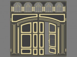gate 3Dモデル