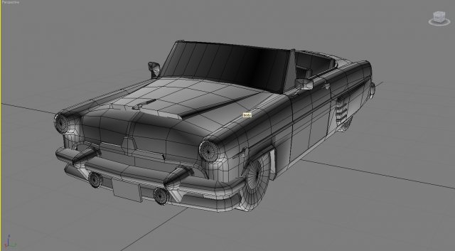classic car 3D मॉडल .c4d .max .obj .3ds .fbx .stl .blend 