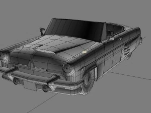 klasik araba 3D Model