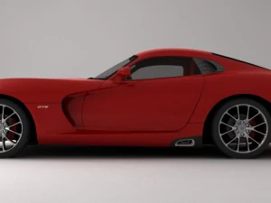 dodge viper gts 2013 3D Model