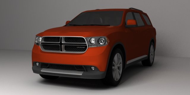 dodge durango 2011 3D Модель .c4d .max .obj .3ds .fbx .stl .blend 