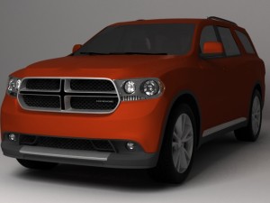 dodge durango 2011 3D Model