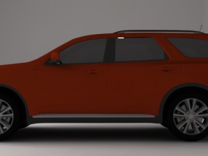 dodge durango 2011 3D Модель