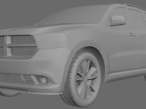 dodge durango 2011 3D Модель