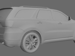 dodge durango 2011 3D Модель