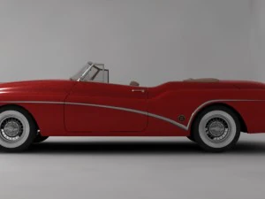 buick skylark convertible 1953 3D Model