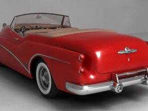 buick skylark convertible 1953 3D Model