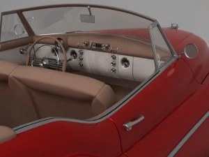 buick skylark convertible 1953 3D Model