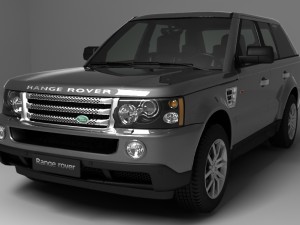 range rover sport 3Dモデル