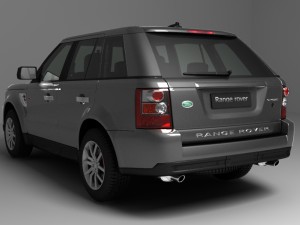 range rover sport 3Dモデル