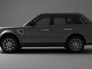 range rover sport 3Dモデル