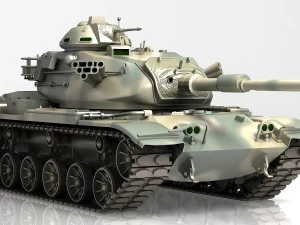 tank m60 patton iv 3D Model