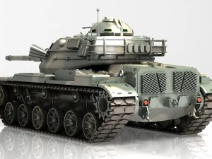 tank m60 patton iv 3D Model