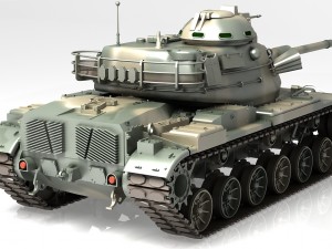 tank m60 patton iv 3D-Modell