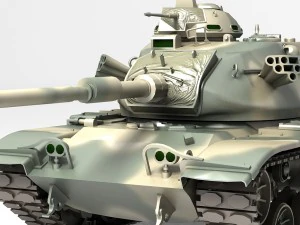 tank m60 patton iv 3D Model