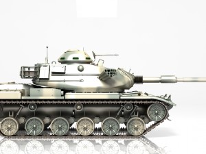 tank m60 patton iv 3D-Modell