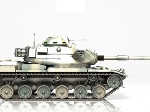 tank m60 patton iv 3D Model