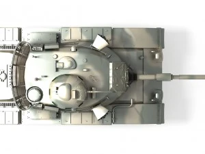 tank m60 patton iv 3D Model