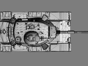 tank m60 patton iv 3D Model