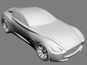 infiniti essence Modello 3D