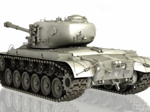 tank m26 pershing 3D Модель
