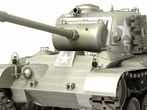 tank m26 pershing 3D Модель