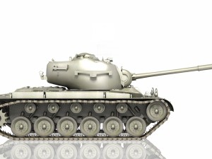 tank m26 pershing 3D Модель