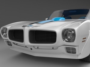 pontiac trans am 1970 3D Model