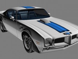 pontiac trans am 1970 3D Модель