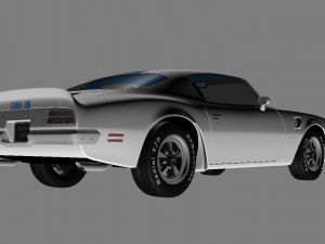 pontiac trans am 1970 3D Модель