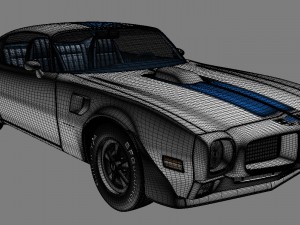 pontiac trans am 1970 3D Модель