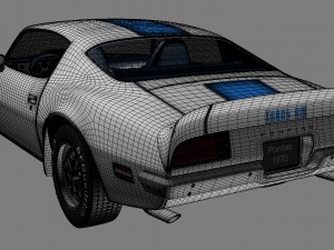 pontiac trans am 1970 3D Модель