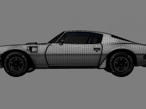 pontiac trans am 1970 3D Модель