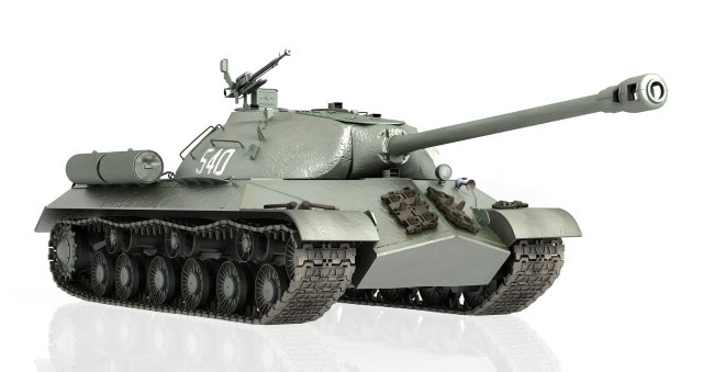 tank is-3 3D Model .c4d .max .obj .3ds .fbx .stl .blend 