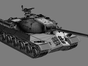 tank is-3 3D Model