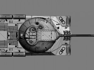 tank is-3 3D Model