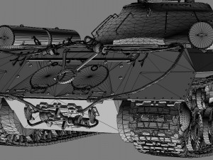 tank is-3 3D Model