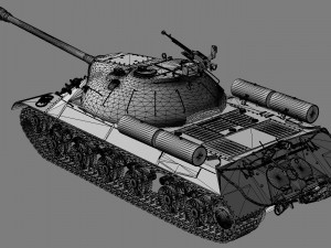 tank is-3 3D Model