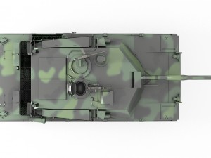 tank m1a2 abrams Modelo 3D