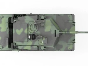 tank m1a2 abrams 3D Model