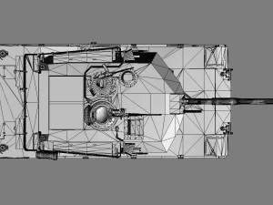 tank m1a2 abrams 3D Model