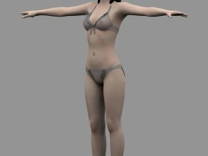 Realisticy woman 3D Model