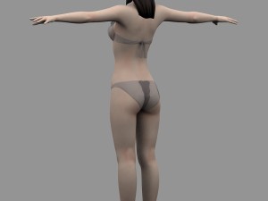 Realisticy woman 3Dモデル