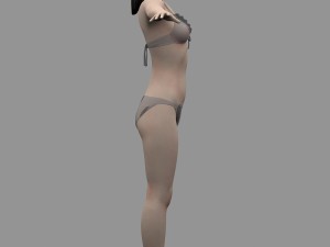 Realisticy woman 3Dモデル