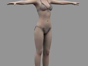 Realisticy woman 3D Model