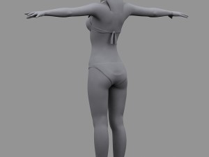 Realisticy woman 3Dモデル