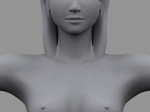 Realisticy woman 3Dモデル
