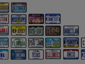 car numbers 3Dモデル