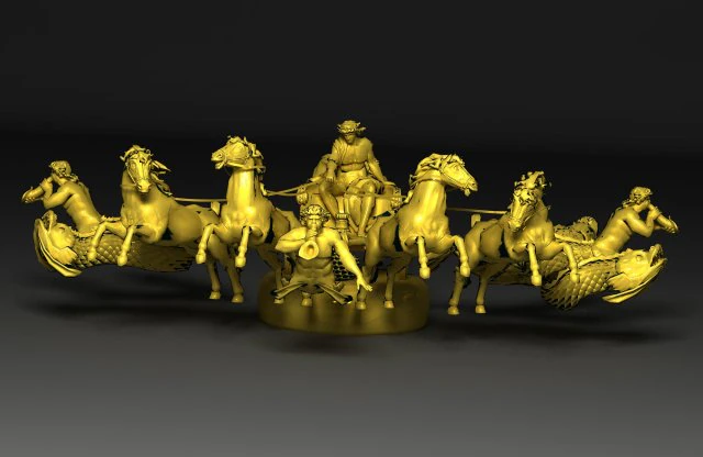 sculptural composition 3D Model .c4d .max .obj .3ds .fbx .stl .blend 
