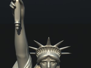statue of liberty usa 3D मॉडल